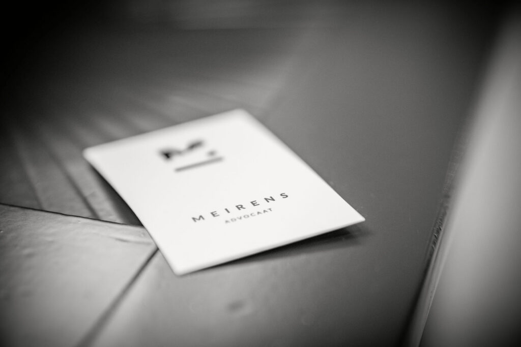 Naamkaart Advocaat Liesbeth Meirens
